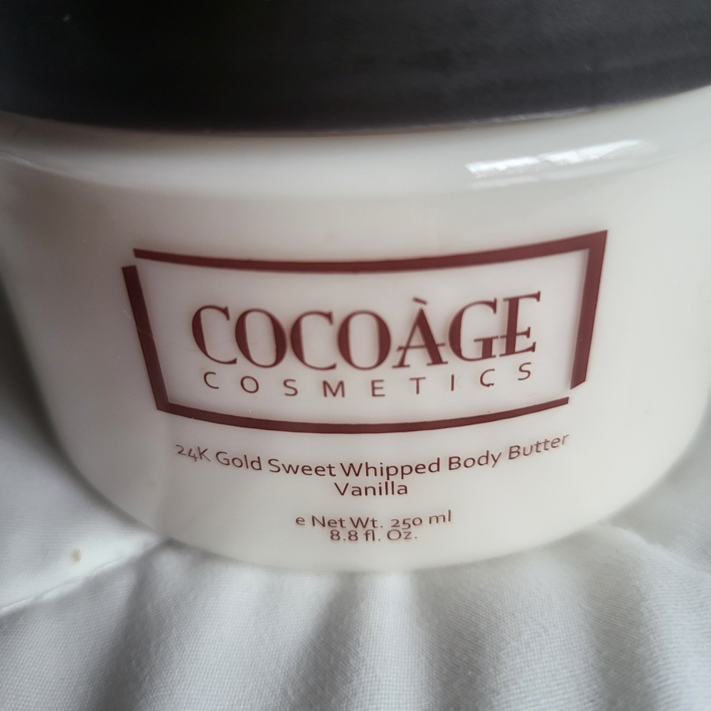 Cocoage Cismetics 24K Gold Sweet Whipped Body Butter - Cream